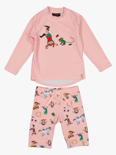 Geggamoja UV-Sett Pippi Langstrømpe, Rosa