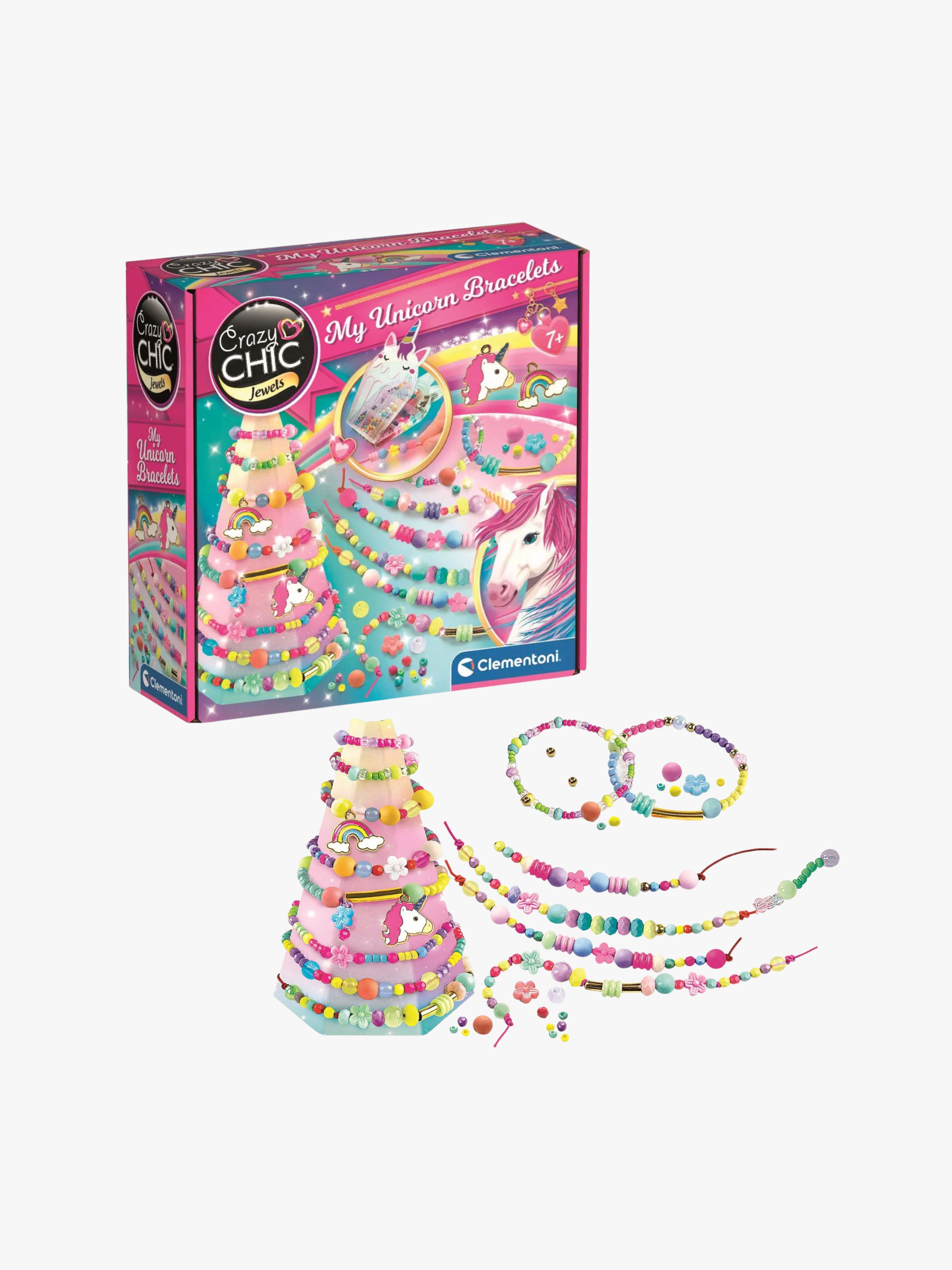 Clementoni Crazy Chic Hobbysett Glow in the dark - DIY & Hobbysett