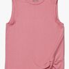 Hyperfied Jersey Knot Tank Top, Blush