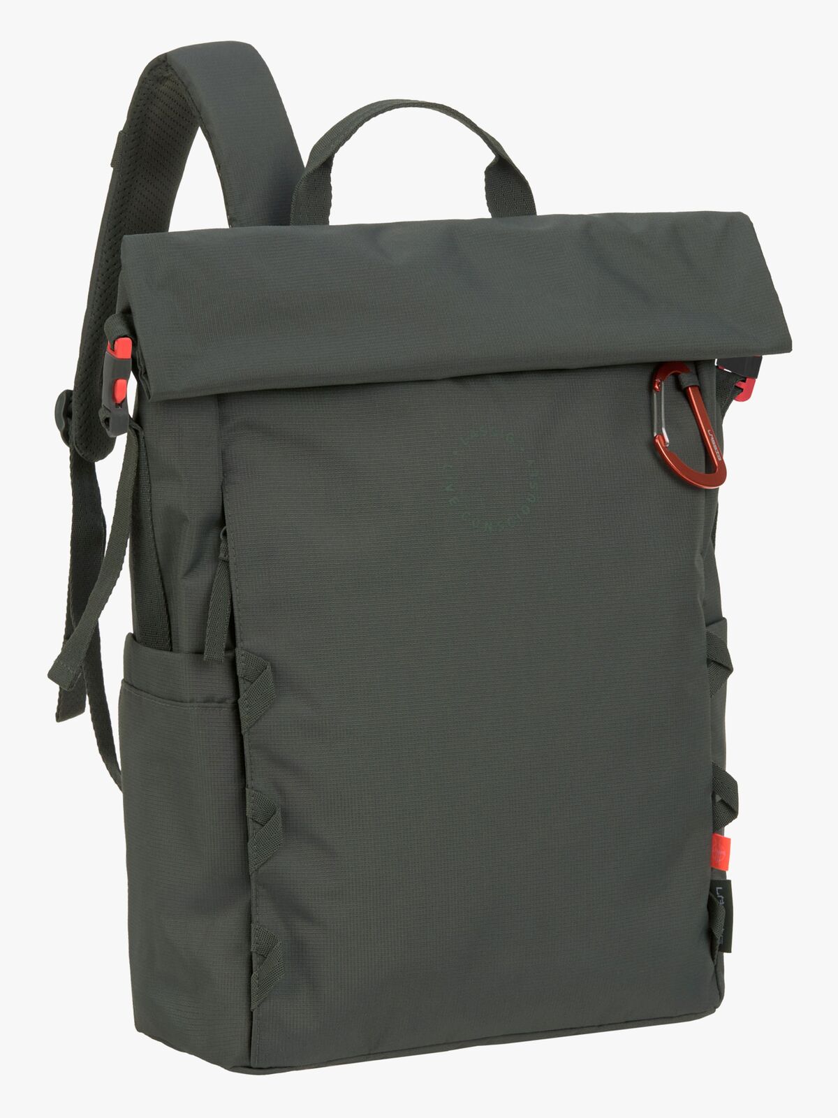 Lässig Outdoor Stelleveske Ryggsekk med Roll-top-åpning, Dark Olive