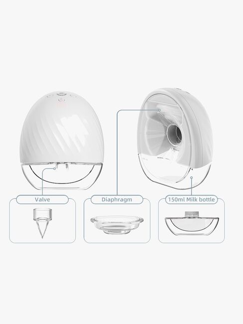 Beemoo CARE Wearable Elektrisk Brystpumpe Singel