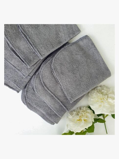 Summerville Organic Vaskekluter 10-Pakk, Grå