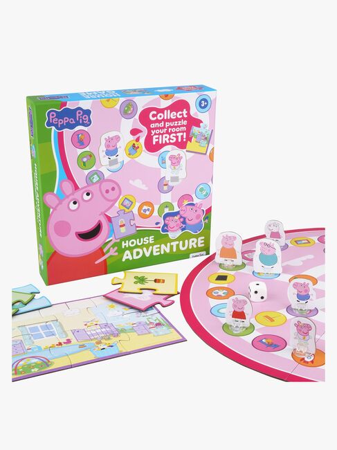 Peppa Gris Puslespill House Adventure