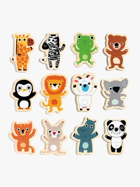 Djeco Magnetisk Puslespill Coucou 24 Brikker