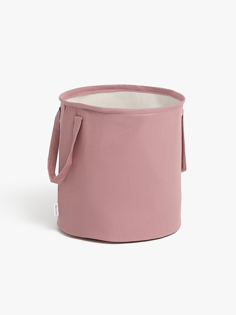 Alice & Fox ABLE Oppbevaringskurv, Pink Linen