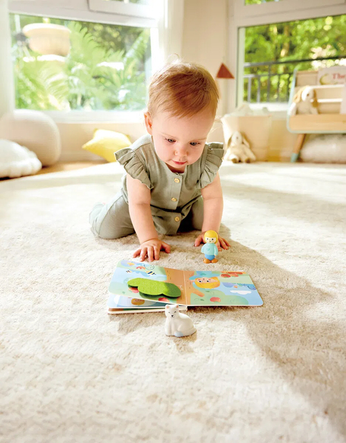 Hape Eventyrbok med Lekesett The Cat's Rescue