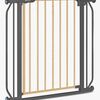 Lionelo Truus Slim Sikkerhetsgrind, Grey Graphite/Natural
