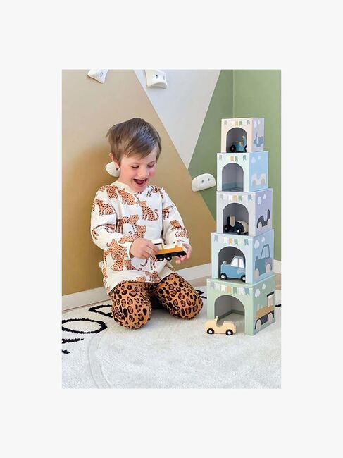 Jabadabado Stabelbar Kube Kjøretøy 1-5