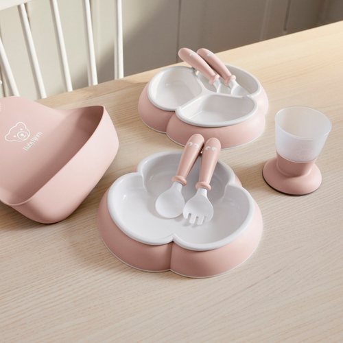 BabyBjörn Barneservise 8-deler, Lyserosa