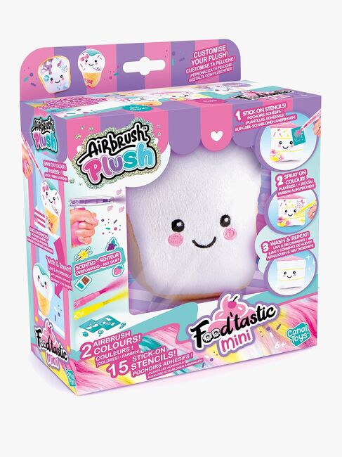 Canal Toys Airbrush Plush Kosedyr Food'tastic Mini
