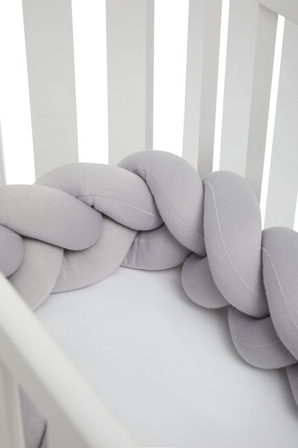 Alice & Fox ALEAH Flettet Sengekant 350cm, Light Grey