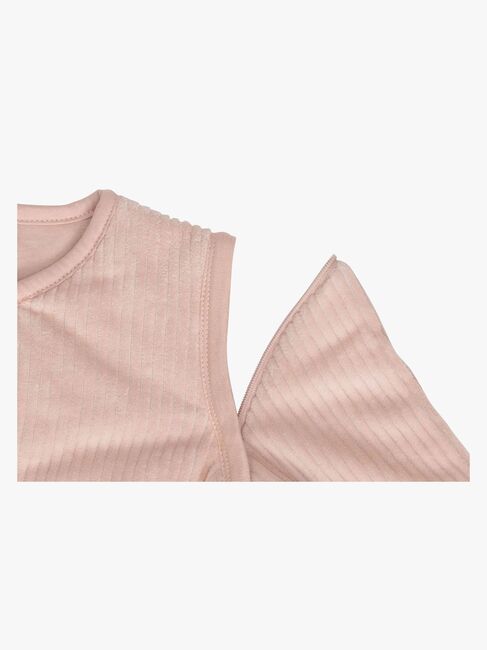 Jollein Sovepose med Avtagbar Erm Rund 90 cm, Rib Wild Rose