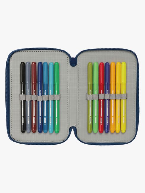 Marvel Spider-Man  Fylt Trippelpennal 37 Deler, Blå