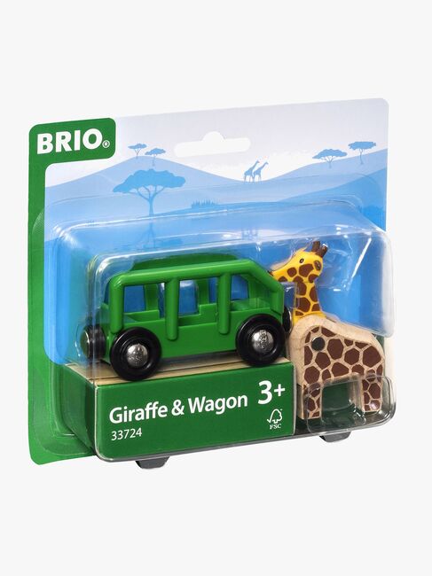 BRIO 33724 Sjiraff Og Vogn