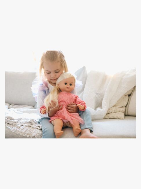 Skrållan Snakkedukke Lyst Hår 45 cm