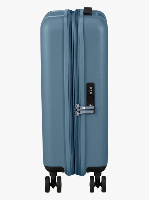 American Tourister Dynabelt Spinner Trillekoffert 36L, Rainstorm Blue