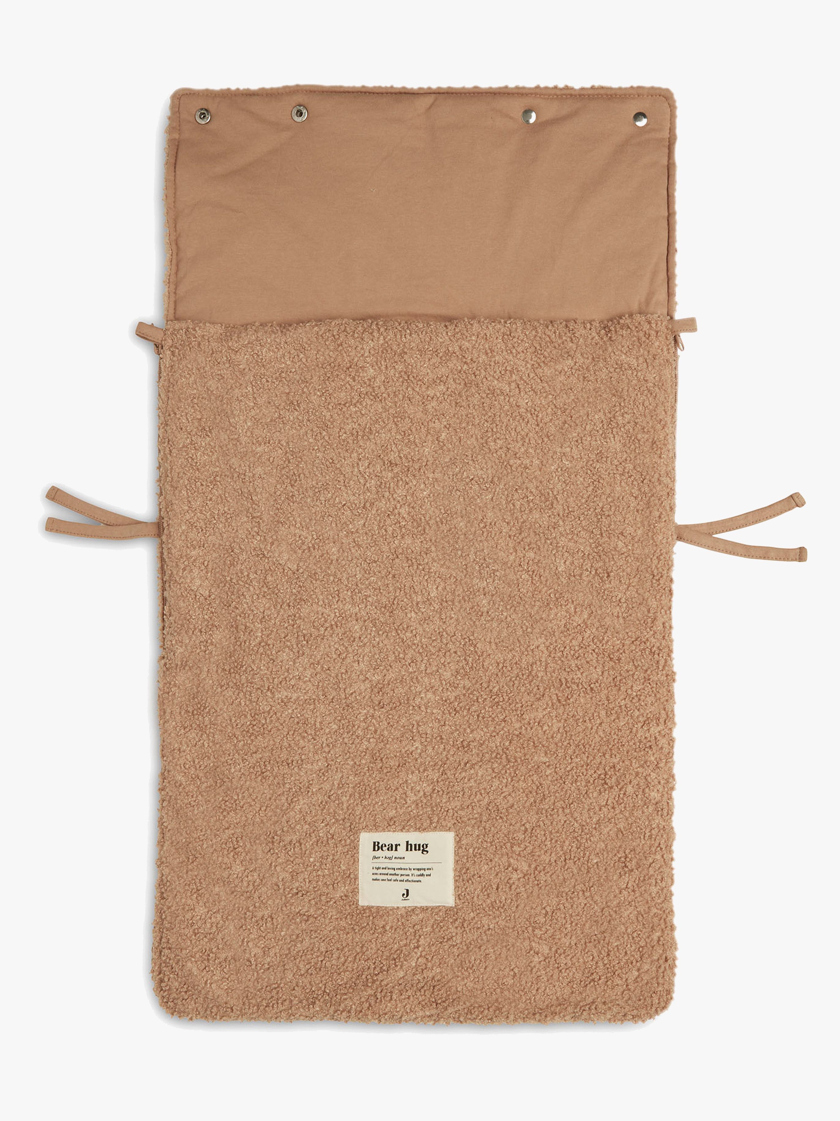 Jollein Minivognpose, Bouclé Biscuit - Bilstolposer - 100% Polyester