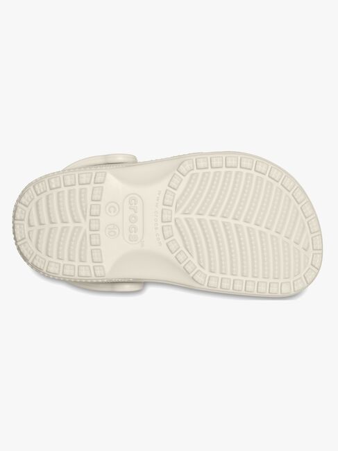 Crocs Classic Kids Sandaler, Bone