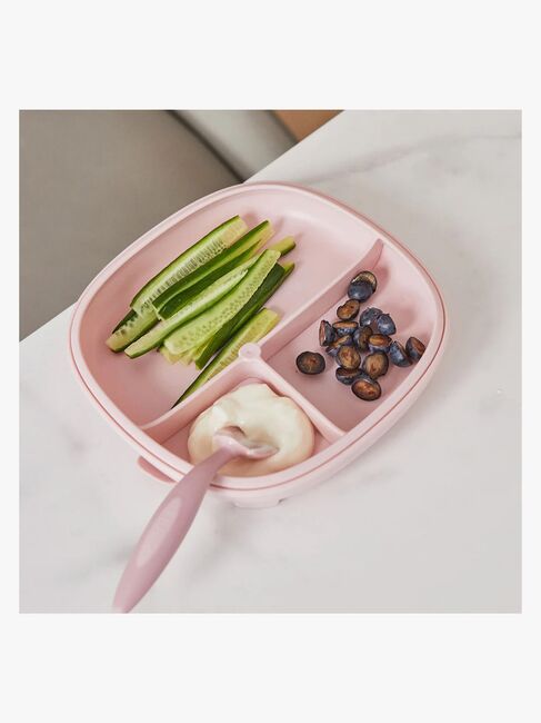 b.box 2-i-1 Tallerken, Blush