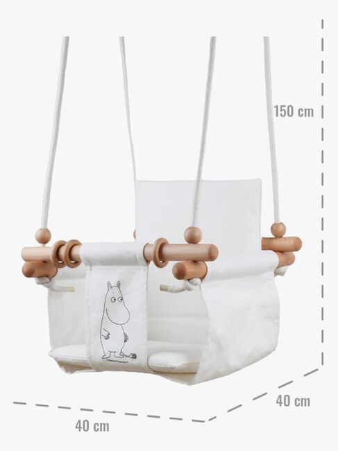 Mummitrollet Babyhuske, Hvit