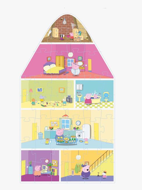 Peppa Gris Puslespill Hus 39 Brikker
