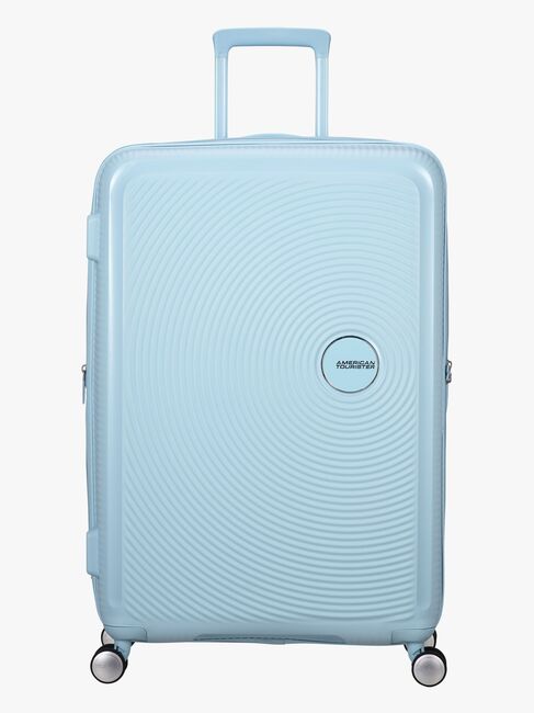 American Tourister Soundbox Spinner Trillekoffert 97L, Pastel Blue