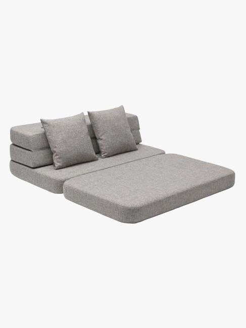 by KlipKlap 3 Fold Sofa XL, Multi Grey