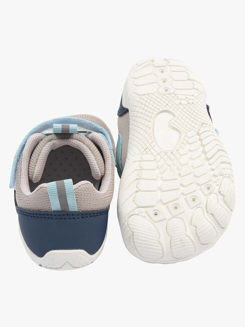 Mikk-Line Barefoot Sneakers, Stone Blue Dark