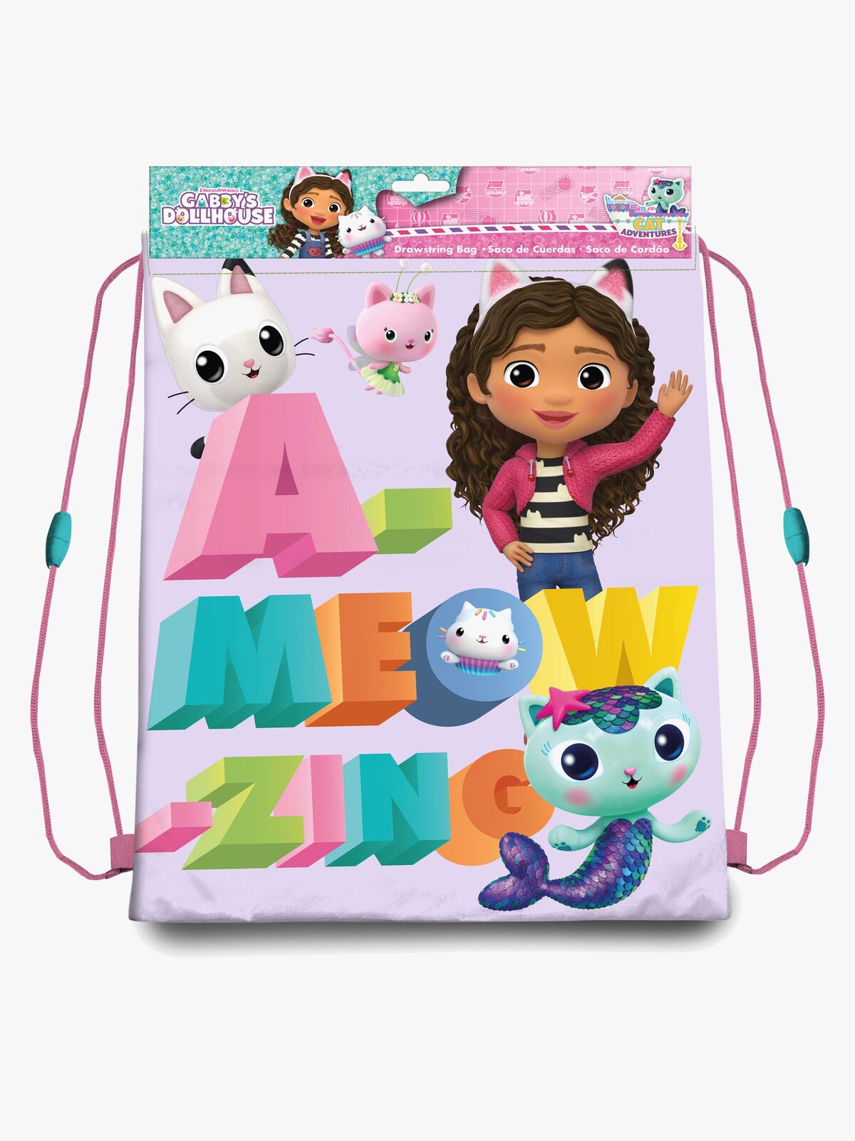 Gabby's Dollhouse Treningsbag, Rosa