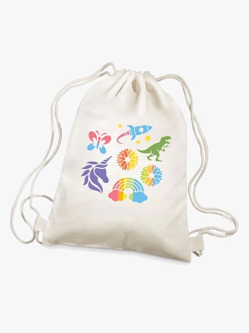 4M KidzMaker DIY-sett Stensiltrykk Gympose