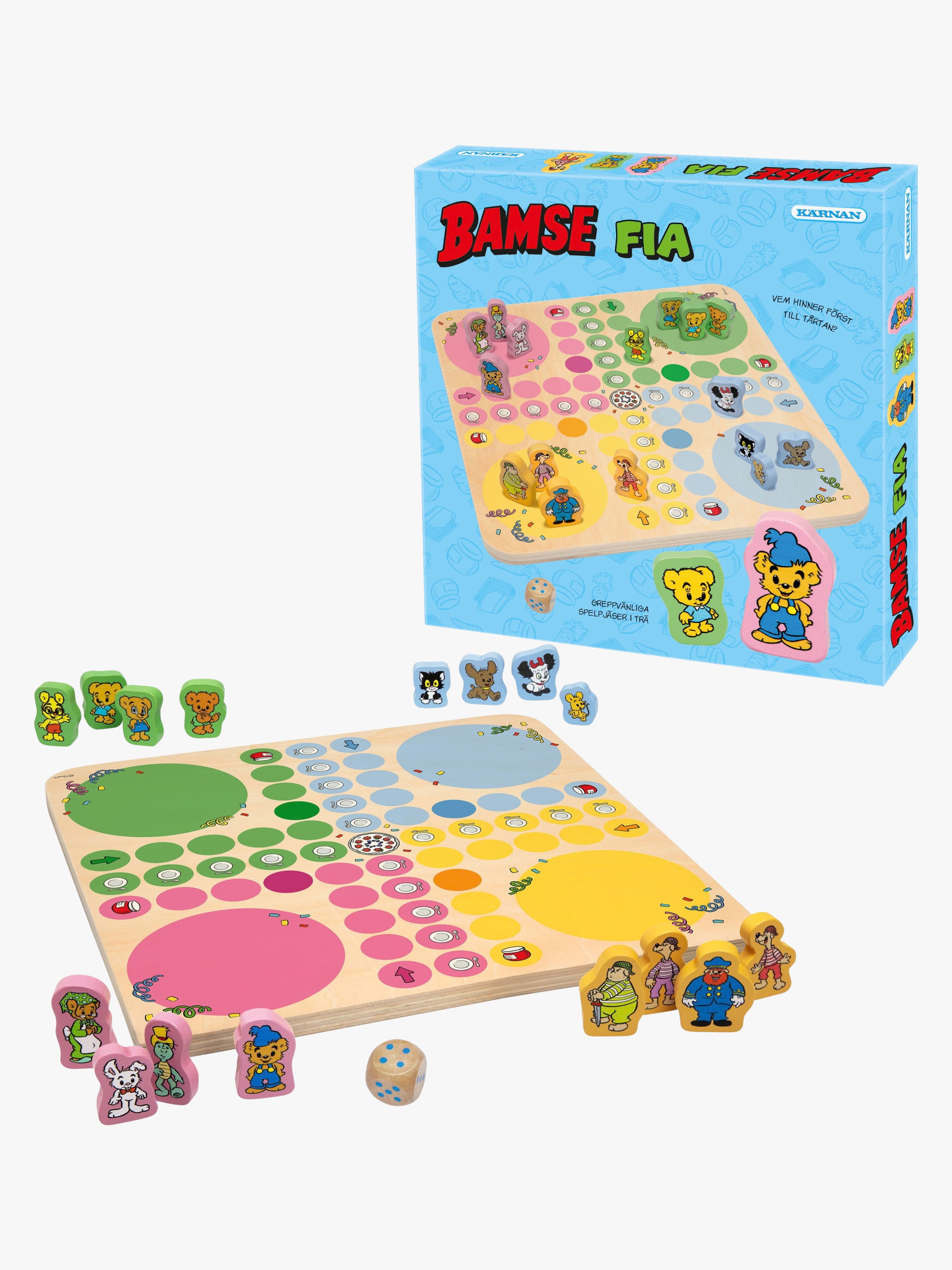 Egmont Kärnan Bamse Ludo - Barnespill