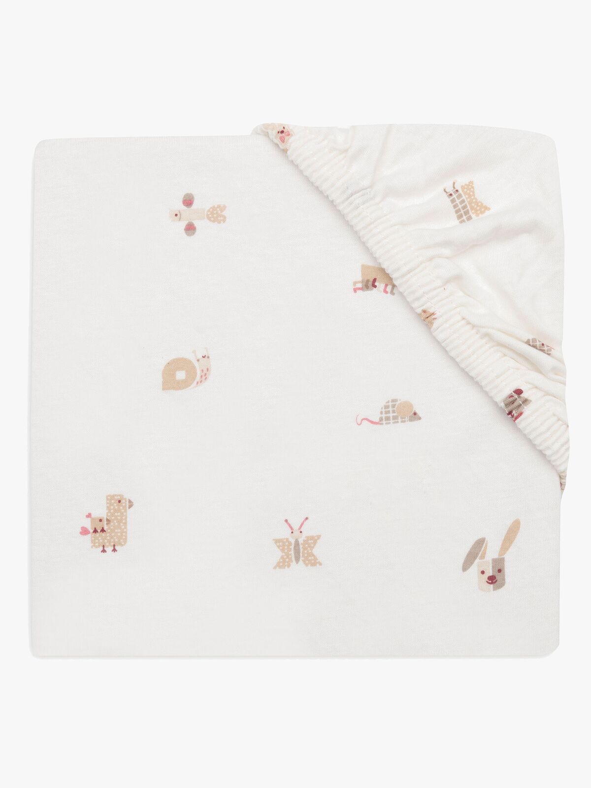 Jollein Stretchlaken 40x80, Animal Friends