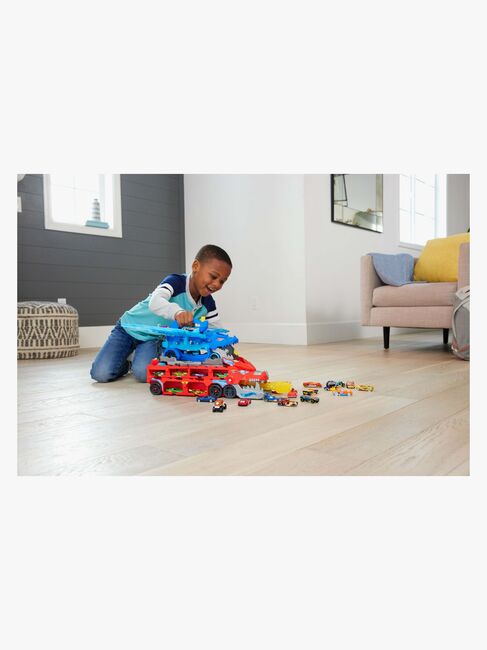 Hot Wheels City Ultimate Dual Dragon Hauler Lastebil