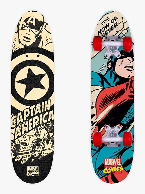 Marvel Captain America Wooden Skateboard