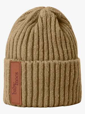 BabyMocs Strikket Lue, Caramel