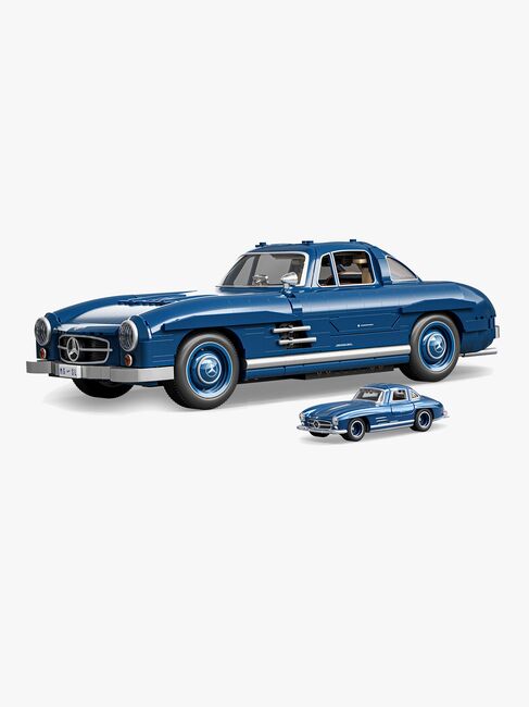 Mattel Brick Shop Hot Wheels Premium Series Byggesett Mercedes-Benz 300 SL 1600 Deler
