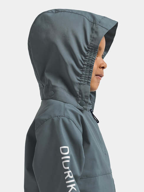 Didriksons  Bringebær Vindjakke, Factory Blue