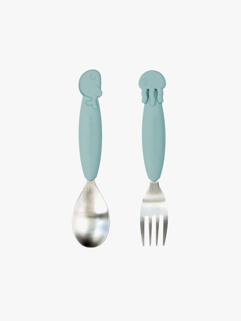 Done By Deer Bestikk Sea Friends, Blue