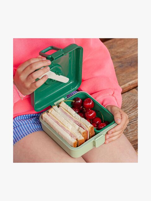 Monbento Snacky Bento Matboks, Green Forest