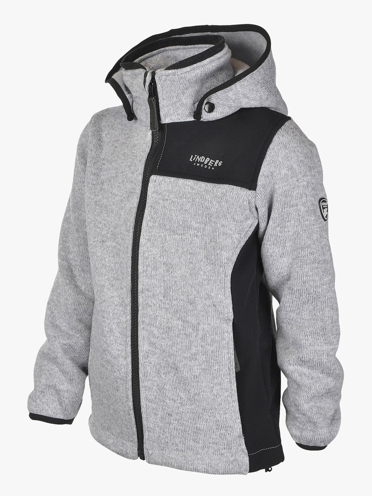 Lindberg Bormio Fleecejakke, Grey Melange