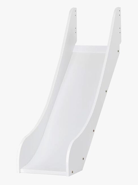 Hoppekids ECO Dream Halvhøy Loftseng med Sklie og Stige 90x200, Hvit