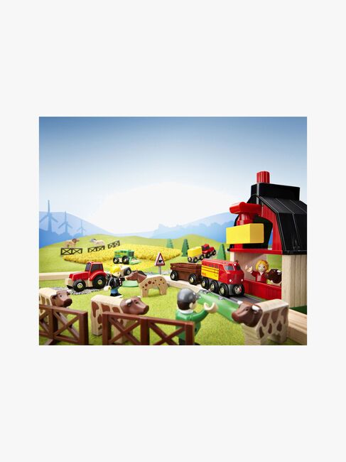 BRIO World 33719 Togsett Bondegård