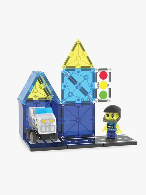 MAGNA-TILES Politipatrulje Byggesett 20 Deler