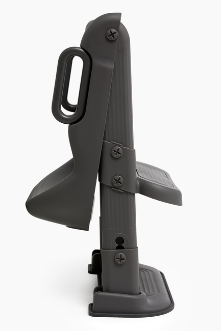 Beemoo CARE Assist Toalettsete med Stige, Deep Grey