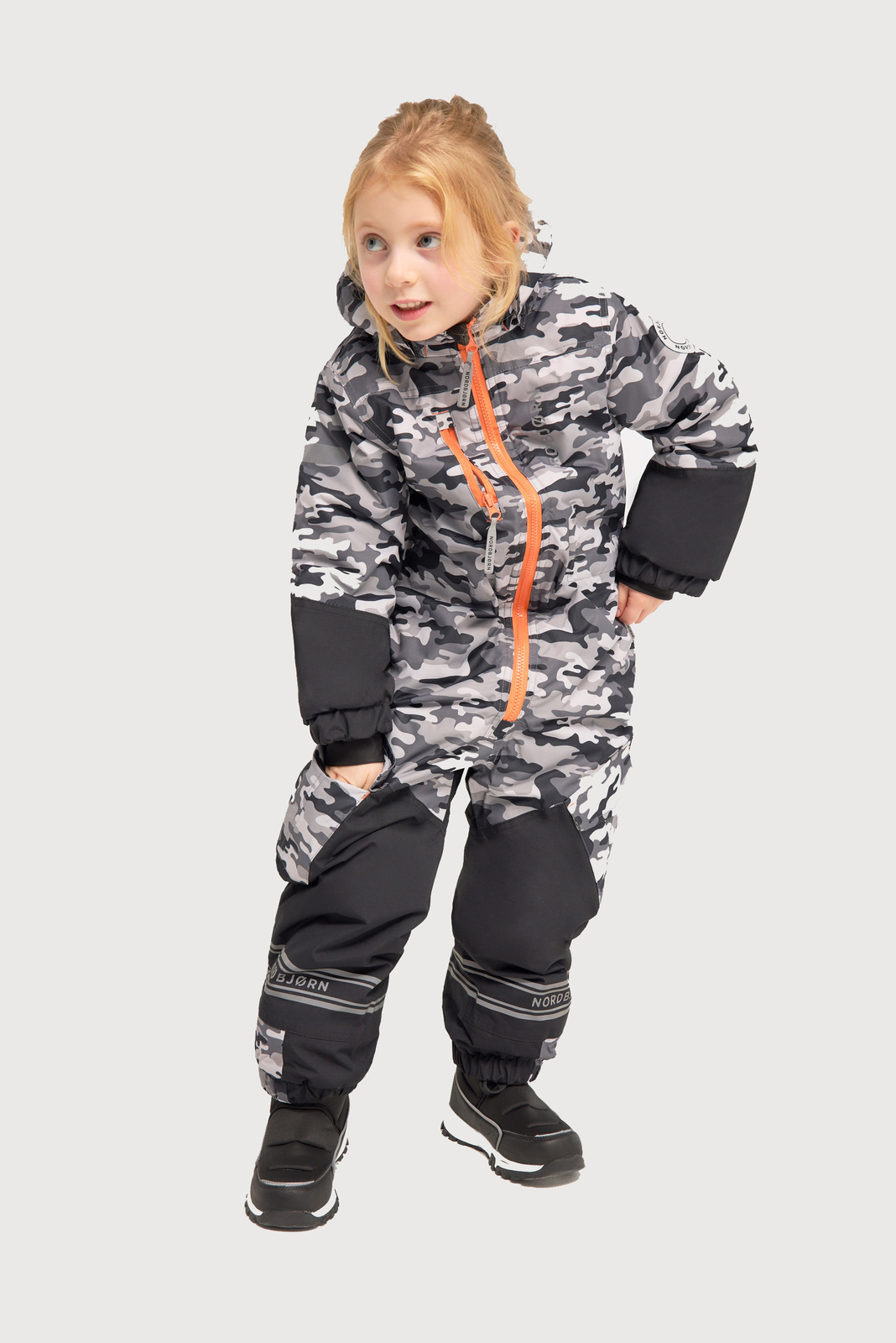 Nordbjørn Svalbard Vinterdress, Black Camo