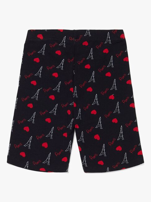 Luca & Lola Agnese Sykkelbukse 2-Pack, Black/Red