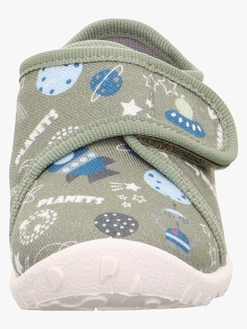 Superfit Spotty Tøfler, Light Green/Multicoloured