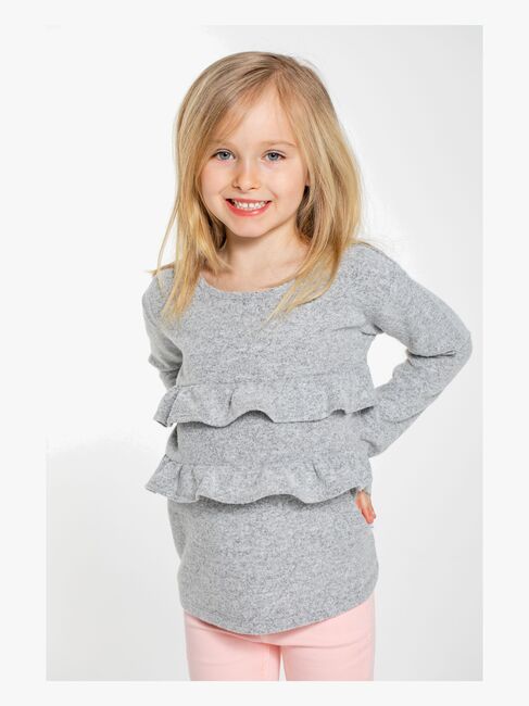 Luca & Lola Asia Genser, Grey Melange