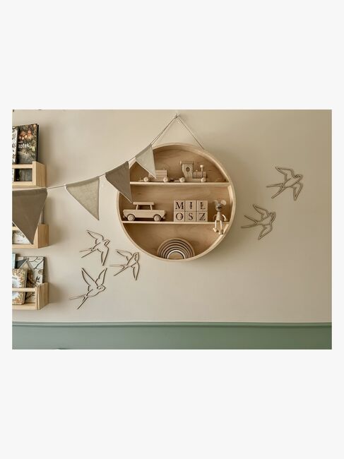 lis wycina Swallows Veggdekorasjon Tre