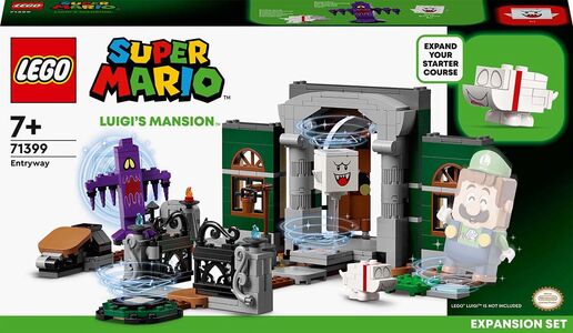 LEGO Super Mario 71399 Ekstrabanesettet Luigis Mansion™ med inngangsparti
